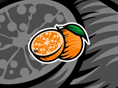 Orange Fruit Logo "Oranger" brand branding brandmark character design fruit fruits graphic graphicdesign icon identity illustration logo mark orange orange juice orange logo symbol vector vectorcharacter