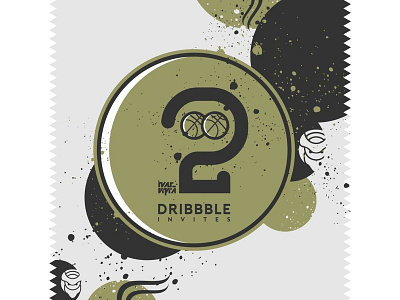 Dribbble Invites character design dribbble dribbble invitation dribbble invite dribbble invites graphic graphicdesign illustration invite invites mark shield vector