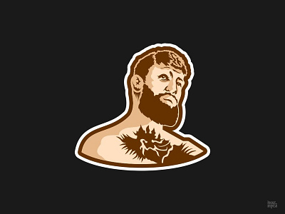 Conor character conor conor mcgregor design draw drawing fan fanart fighter graphic graphicdesign icon illustration mma ufc vector vector art vector artwork