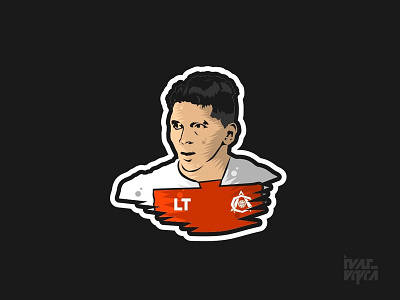 Torreiraaa character draw drawing fanart football gooners graphic graphicdesign gunners icon illustration torreira vector vector art vector artwork