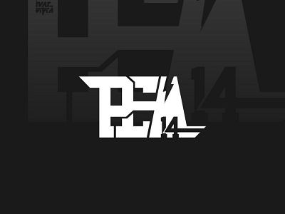 Pea14 14 arsenal auba fanart gooner gooners gunner gunners icon initials logo mark pea symbol vector