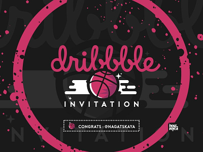 Dribbble Invites Drafted dribbbleinvitation dribbbleinvite dribbbleinvites invitation invite invites mark vector