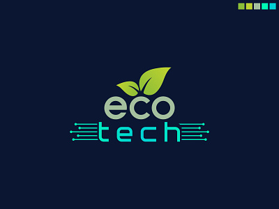 ECO TECH Branding brand design brand identity branding creative design creative logo graphic design idea design logo logo design