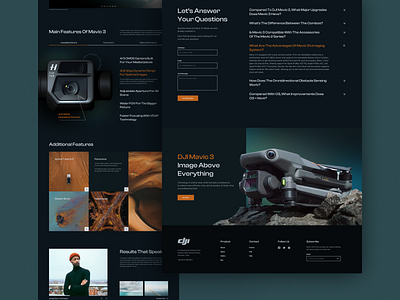 Landing page for DJI Mavic 3