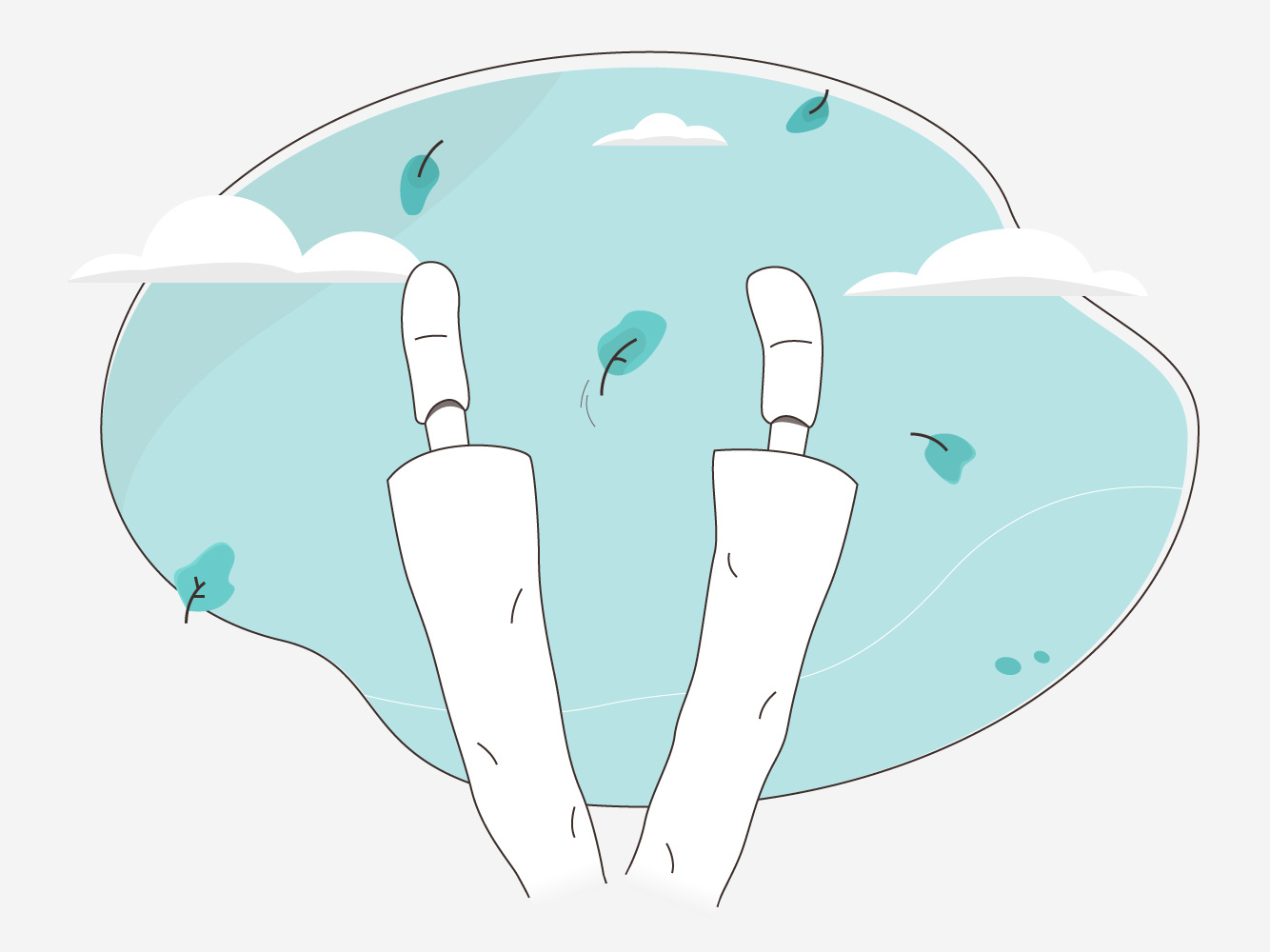 Falling from sky by Carlos Navarro on Dribbble