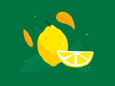 Lemon illustration lemons