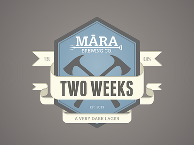 Mara Beer Label ale brew brewing craft lager two weeks