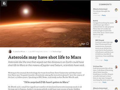 NZ Herald Concept article comments mars new page save website zealand