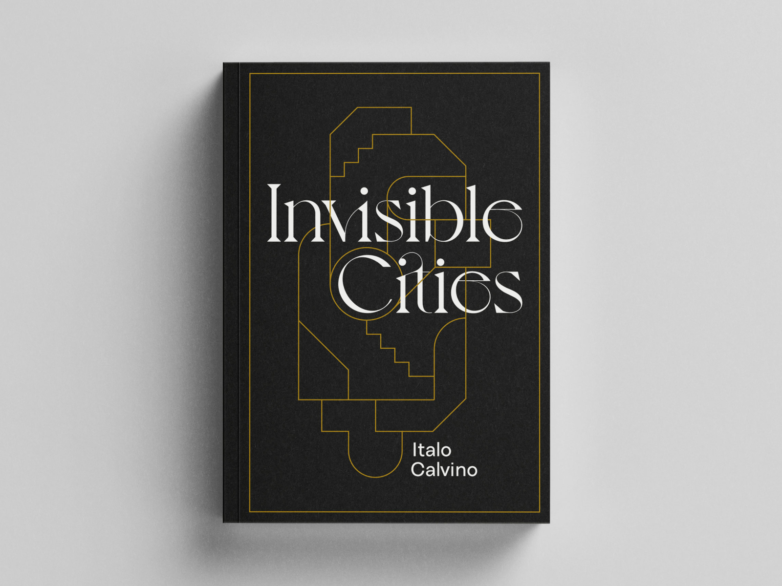 Invisible Cities Book Cover by Ben Hartley on Dribbble