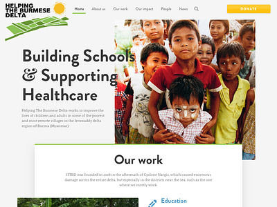 Helping The Burmese Delta burma charity education health homepage myanmar ngo school website