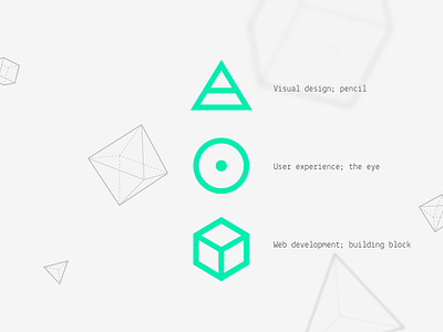 New geometric logo