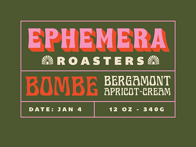 Ephemera Roasters Label