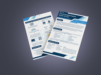 Double Sided A4 Flyer adobe photoshop flyer design