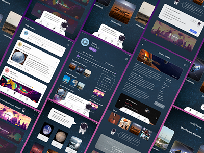 Educational App: Study Space adobe creative jam adobe photoshop adobe xd app design education ui ui design user experience user interface