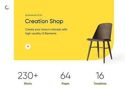 Creation Shop UI Kit