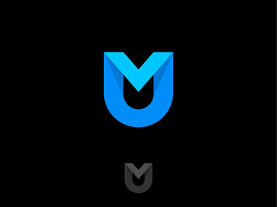 M & U Letter Logo Design | Flat Logo Design brand design branding flat logo design icon letter logo design logo logo design logodesign minimal minimal logo design modern
