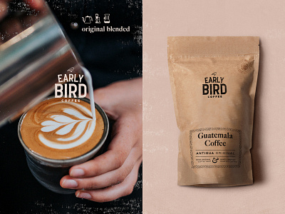 Early Bird Coffee & Package Design artdirection badgedesign coffee art coffee bag coffee branding craft package logotype package design packages