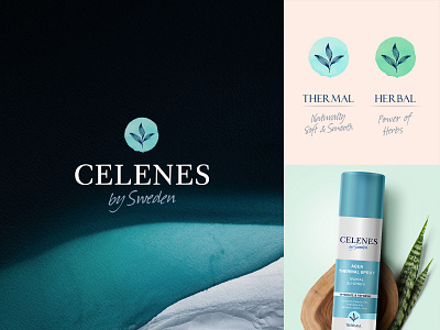 Celenes 01 art direction branding logotype packagedesign skincare branding skincare logo