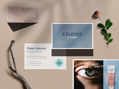 Celenes 02 artdirection business card business flyer