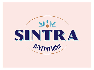 Sintra Invitations Logo customized invitation design invitation logo newbrand sintra wedding