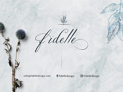 Fidelle branding jewelry jewelry design jewelry logo typography