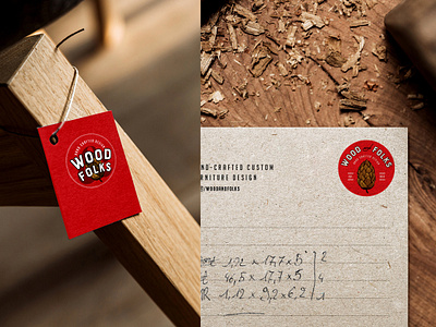 Wood&Folks Label and Paper Design custom design label design paper design tag design woodfolks