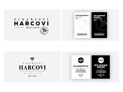 Winery - work in progress identity label visual wine winery