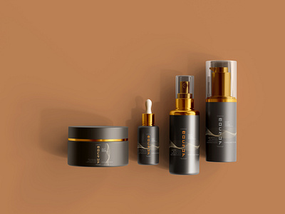 100+ Cosmetic Branding Mockups product realistic set