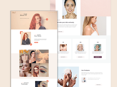 Beauty Salon Website | Website Design website design website designer wordpress wordpress development