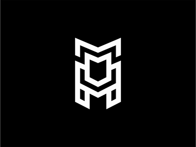 MM monogram branding design identity logo mark monogram shield