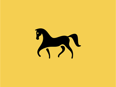 Horse animals branding design equine horse identity logo mark sale vector