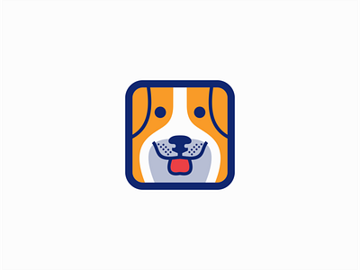 Dog App animals app branding design dog geometric identity logo mark pet sale vector