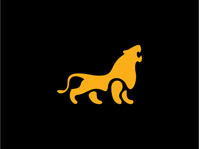 Lion abstract animal animals branding design emblem feline icon identity illustration lion logo mark modern sale symbol vector wild