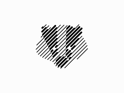 Badger animal animals badger branding design geometric identity line line art lines logo mark sale vector