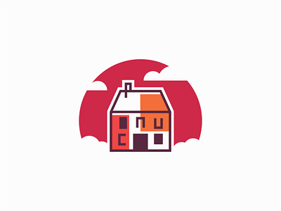House branding design geometric house houses identity logo mark real estate sale symbol vector