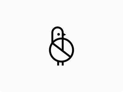 Small Bird animals bird branding design geometric icon identity line lines logo mark sale small bird symbol vector