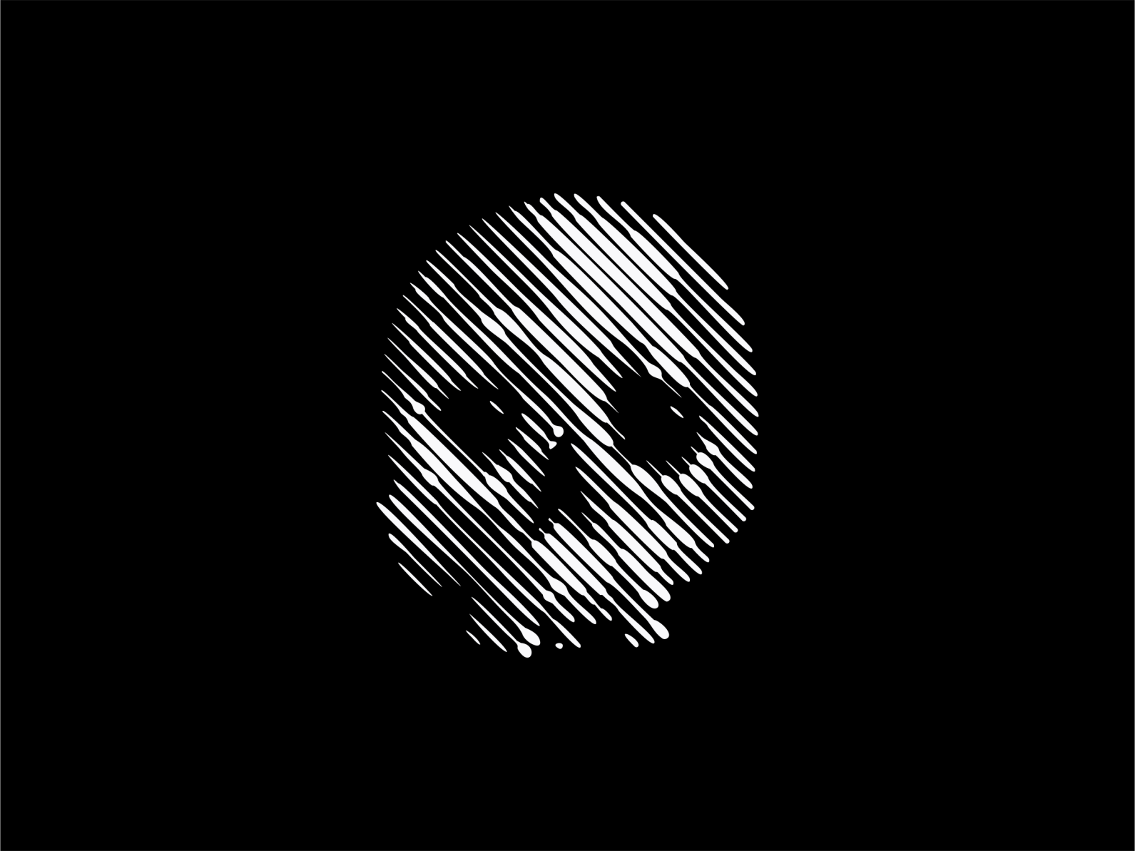 Scratchboard Skull by Lucian Radu on Dribbble