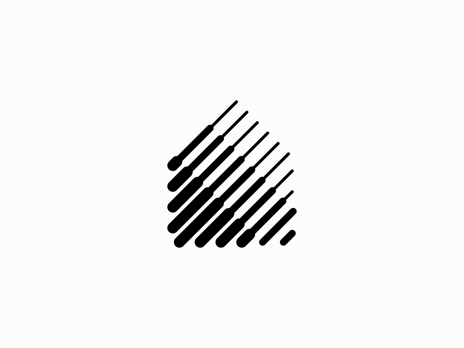 Line Art House Logo by Lucian Radu on Dribbble