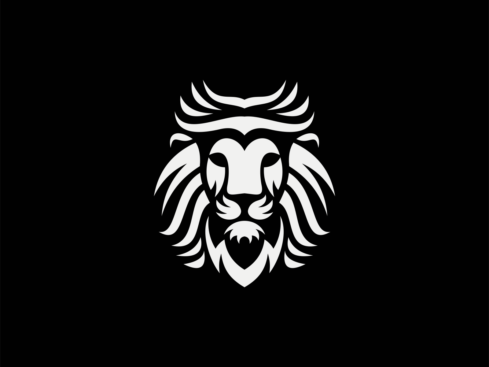 Lion Logo by Lucian Radu on Dribbble