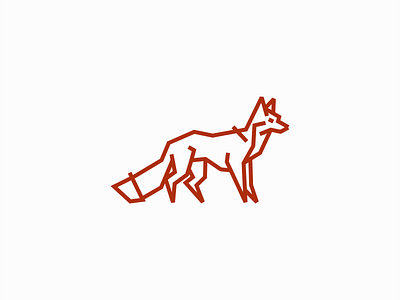 Geometric Fox Logo