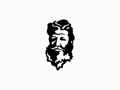 Old Man Logo beard branding character design face guru identity illustration logo man mark mascot monk old philosopher sage symbol vector wisdom wise
