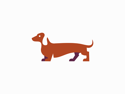 Dachshund Dog Logo