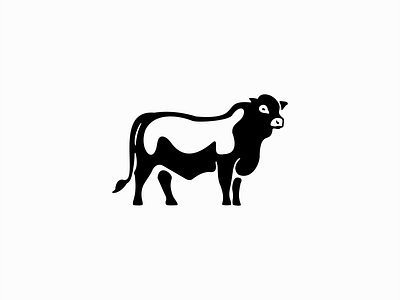 Angus Cow Logo angus animal beef branding bull cattle cow design emblem farm identity illustration logo mark ox premium restaurant steak symbol vector