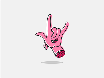 3 x Invitations debut draft dribbble game giveaway hand invitation invite