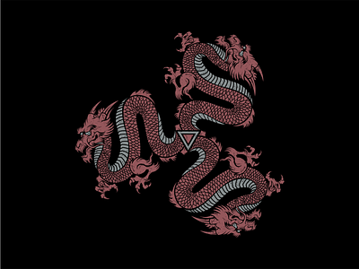 Dragons dragons illustration