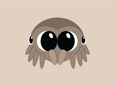 Lucas the Spider cute illustration spider