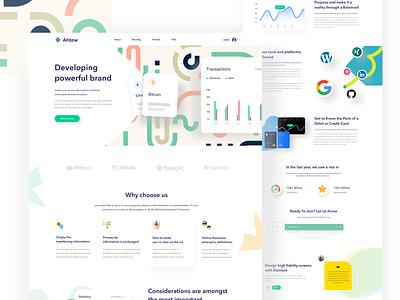 Branding Website #Visual_Exploration agency service domain hosting android ios app dashboard b2b saas sass b2c concept web landing page interface icon kit experience interface typography layout landing minimal page pricing support email form statistics homepage ui ux design illustrations user web webdesign website