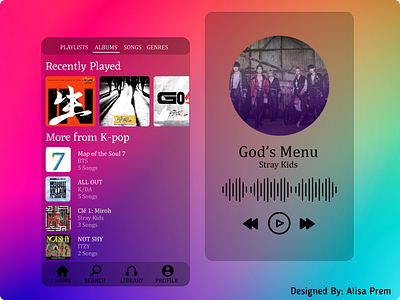 Music Player UI