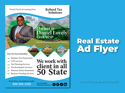 Real Estate Flyer ad ads advertisement branding design flyer flyer design graphic design social typography