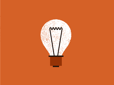 Lightbulb icon illustration light lightbulb texture